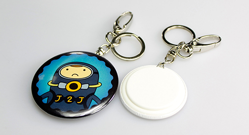 열쇠고리형 뱃지